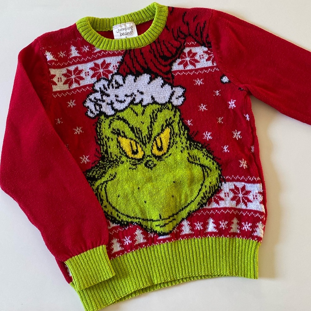 Jumping Beans Grinch Sweater